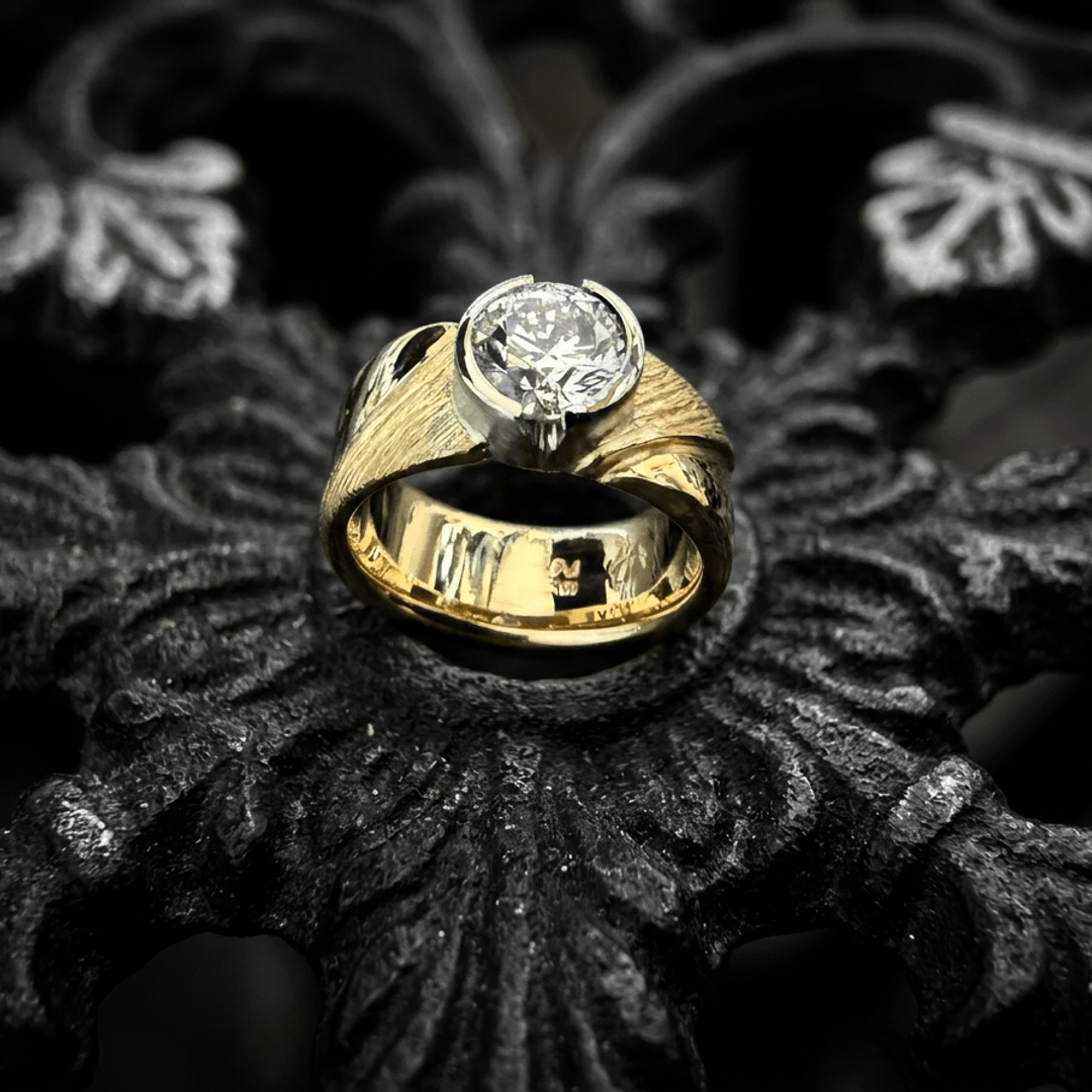 Black snowflake- great for rings!